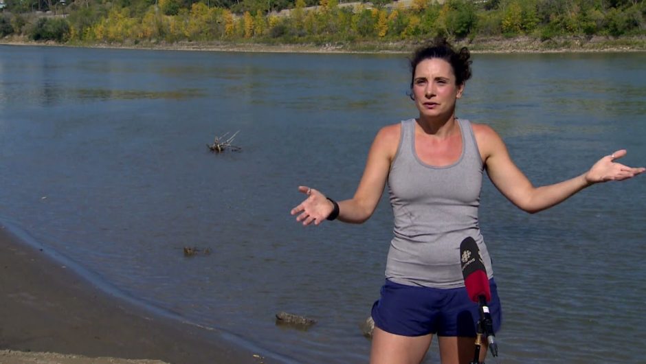 Why does the North Saskatchewan River change colours?