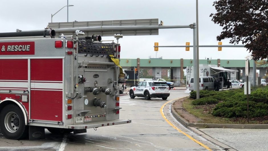 Ambassador Bridge at border closed as police investigate 'possible explosives'