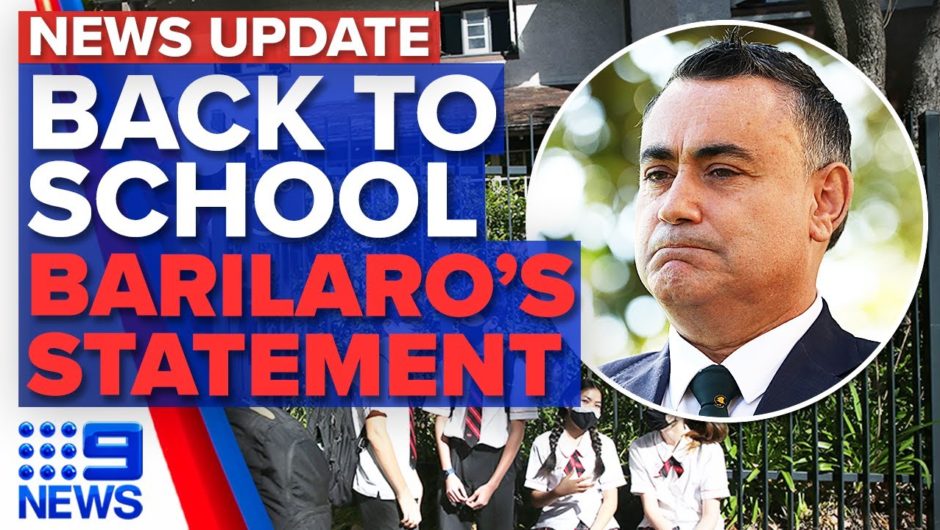 NSW students return to school, John Barilaro fronts ICAC inquiry | 9 News Australia