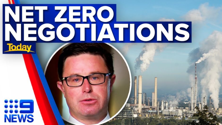 Littleproud admits Nationals MP holding out against zero emissions target | 9 News Australia