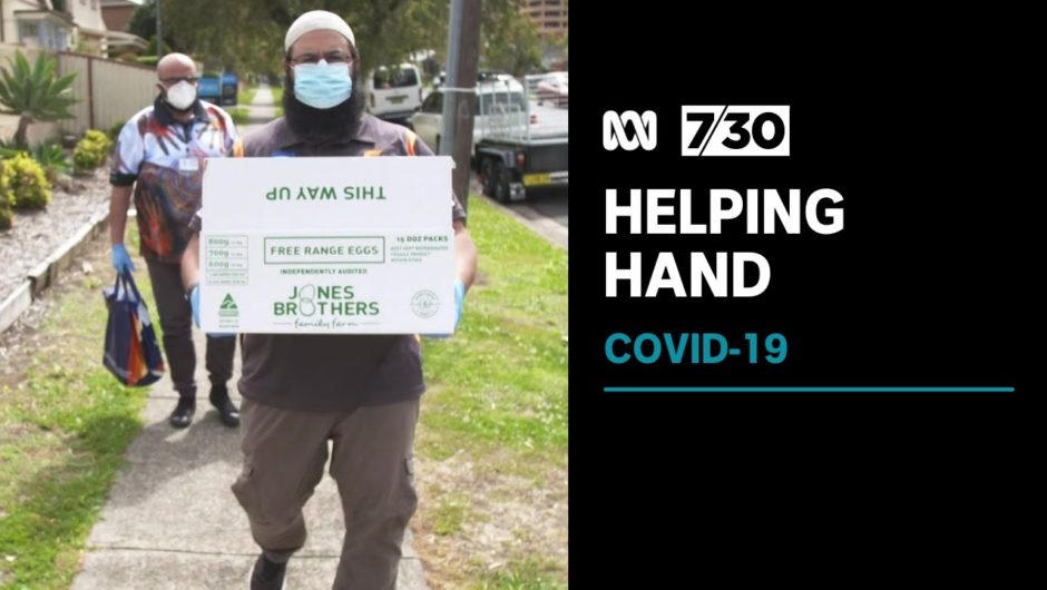 AFL players and community groups help Sydney families with COVID-19 | 7.30