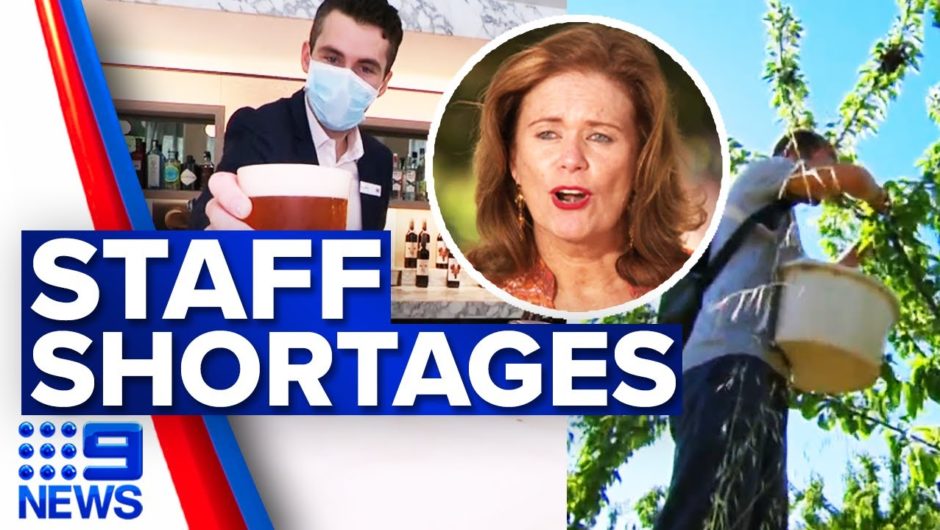 Staff shortages create chaos for tourism operators | Coronavirus | 9 News Australia