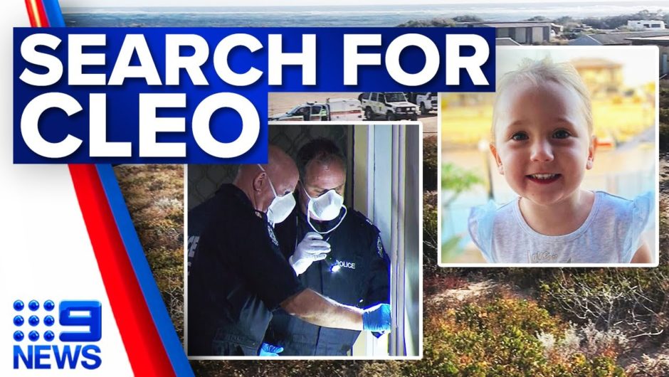 WA Police examine missing girl Cleo Smith’s home | 9 News Australia