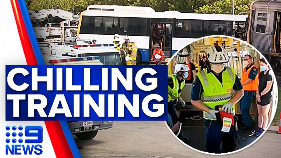 Purpose built training facility leaves first responders in chills| 9 News Australia