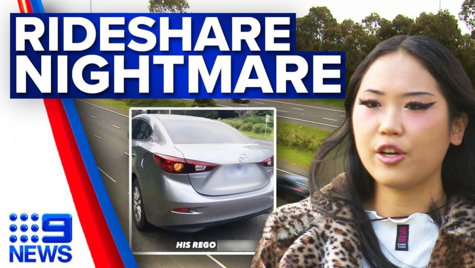 Rideshare driver suspended over alleged attempted abduction | 9 News Australia