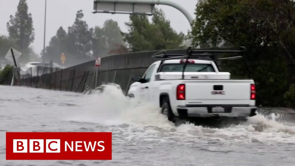 The danger of wildfires followed by floods in California – BBC News