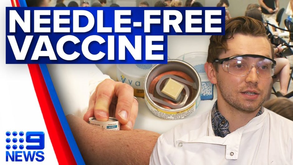 Queensland researchers to trial needle-free vaccine patches | Coronavirus | 9 News Australia