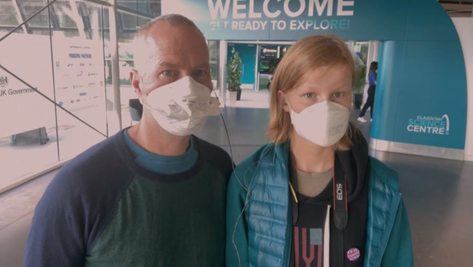 Teen climate activist and doctor dad hope for decisive action at COP26