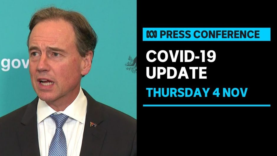 IN FULL: Greg Hunt provides a COVID-19 update | ABC News