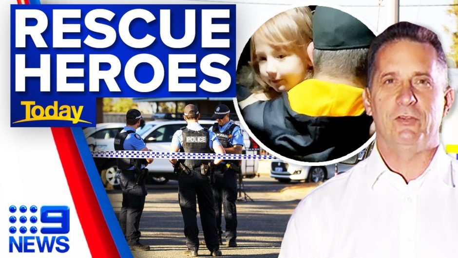 100 officers worked to rescue Cleo Smith | 9 News Australia