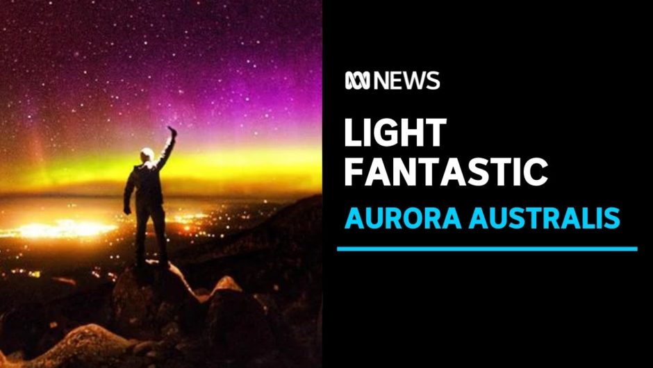 A southern lights delight. The Aurora Australis puts on a spectacular show | ABC News