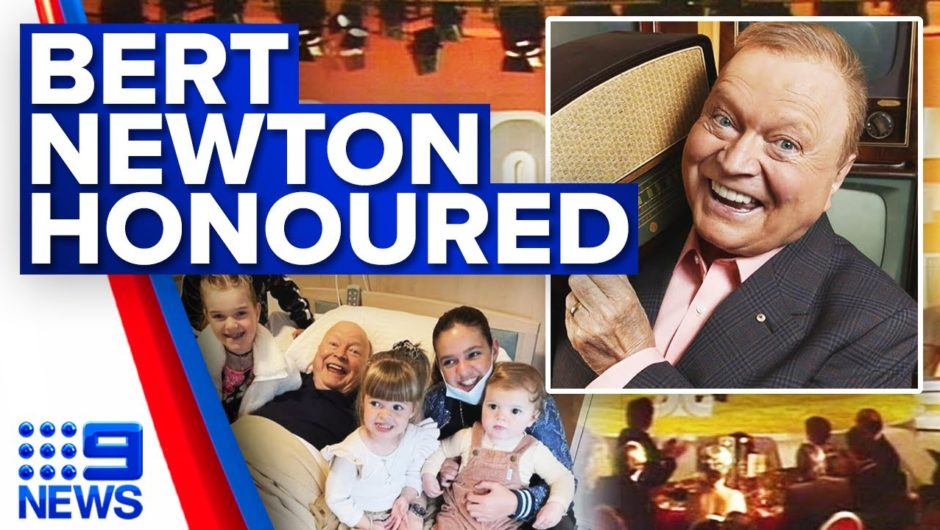 TV legend Bert Newton honoured with state funeral | 9 News Australia