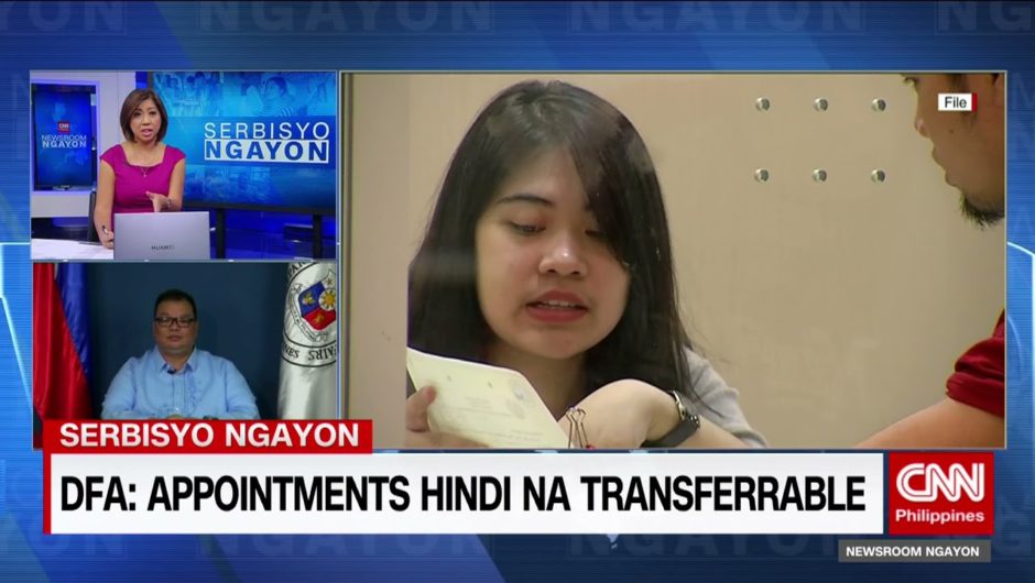 Off-site passport services pinalawig | Newsroom Ngayon