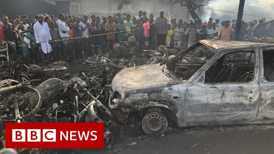 Sierra Leone explosion: Scores dead after Freetown oil tanker collision – BBC News