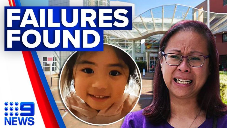 Inquest finds failures before death of Sydney toddler Caitlin Cruz | 9 News Australia