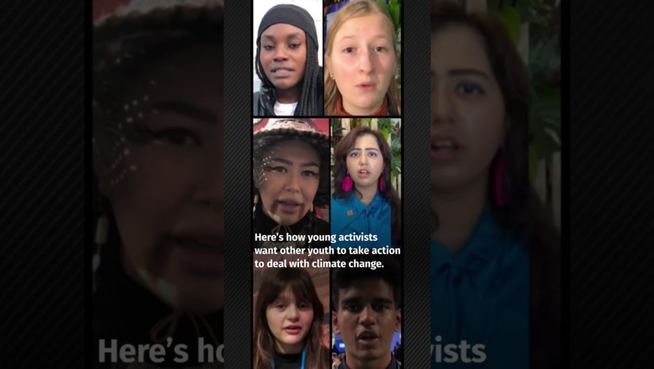 Here’s how young climate activists want other youth to take action