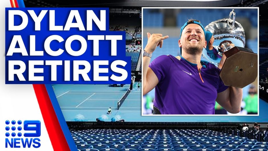 Dylan Alcott to retire after 2022 Australian Open | 9 News Australia