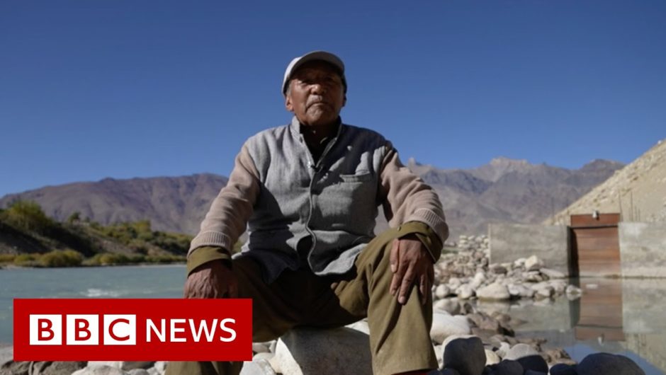 The village split in two by climate change – BBC News