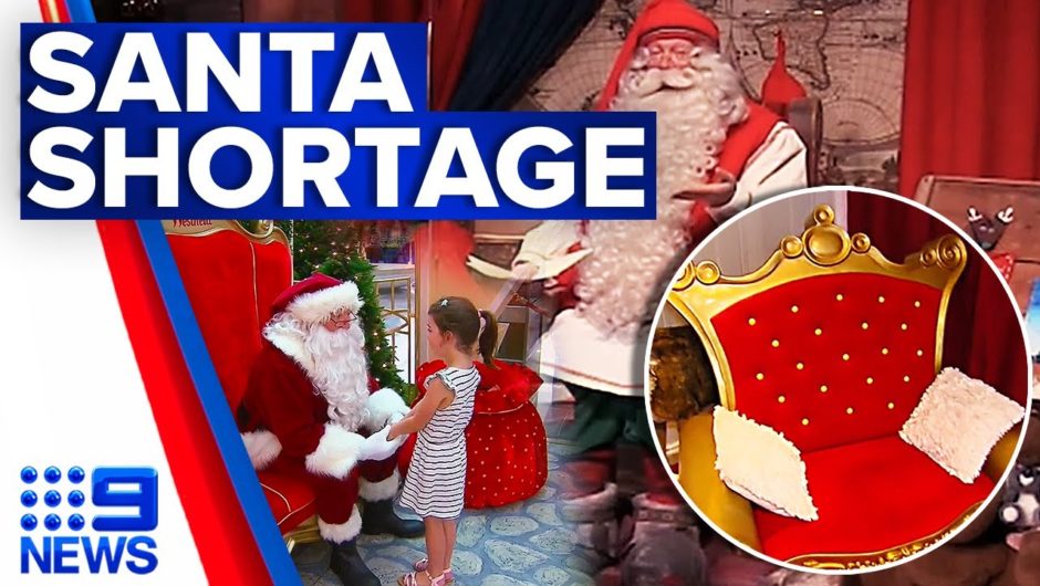 COVID-19 has sparked a nationwide shortage of Santas | Coronavirus | 9 News Australia