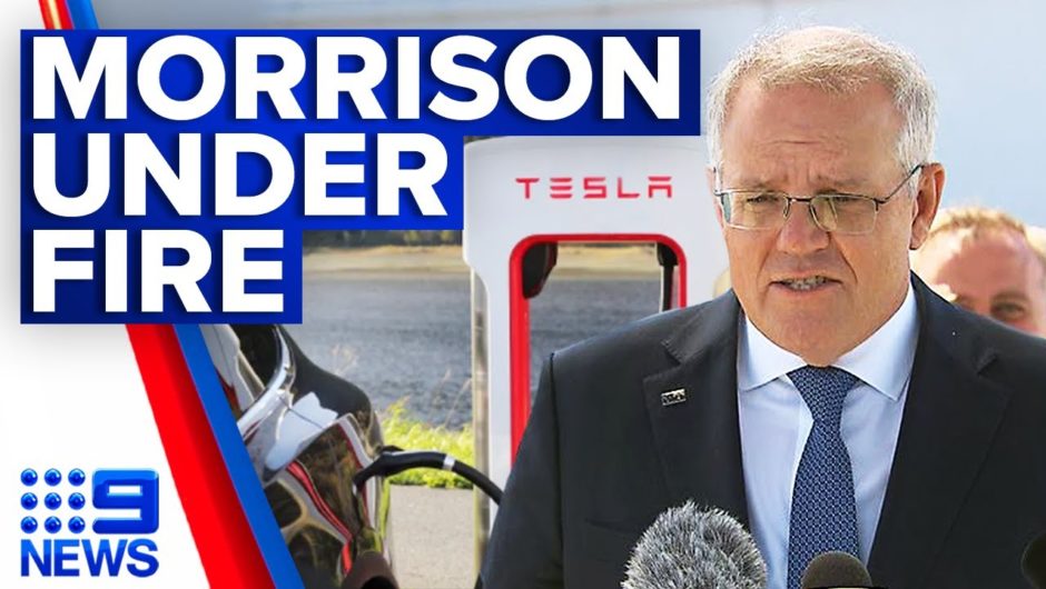 PM under fire for hypocrisy in new electric car deal | 9 News Australia