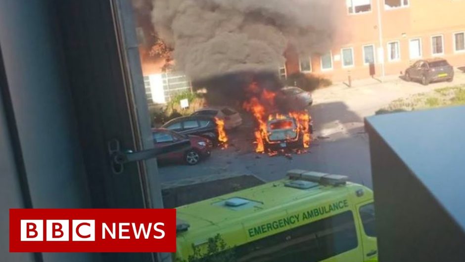 'Heroic efforts' of Liverpool taxi driver praised following hospital explosion – BBC News