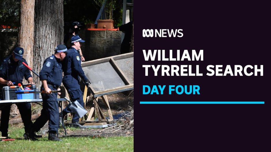 Police scour area William Tyrrell went missing with arsenal of advanced technology | ABC News