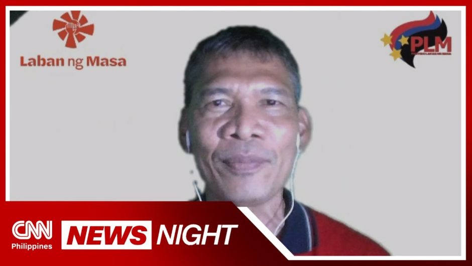 Up close with Presidential aspirant Leody de Guzman | News Night