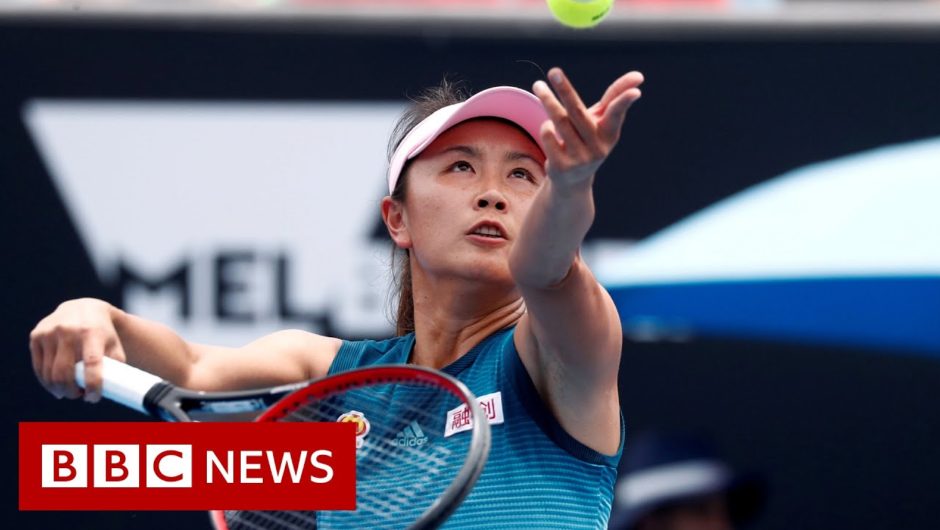 Video claims to show Peng Shuai at tournament – BBC News