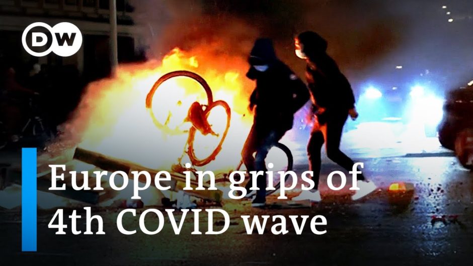 Anti-lockdown protests gather force in Europe amid COVID surge | DW News