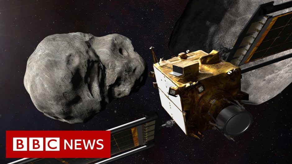 Spacecraft launched on mission to smack space rock – BBC News