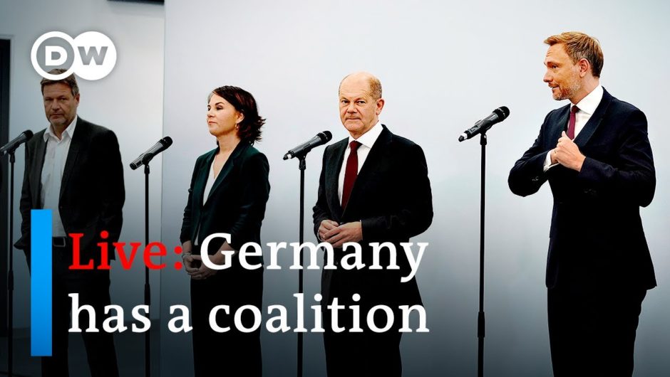 Germany announces coalition agreement | DW News Live