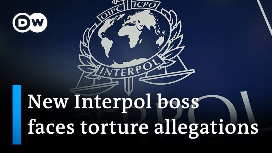 Interpol elects new president despite torture accusations | DW News