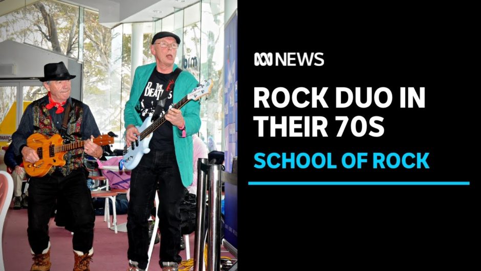 Superstar duo in their 70s graduate from Canberra's-own school of rock | ABC News