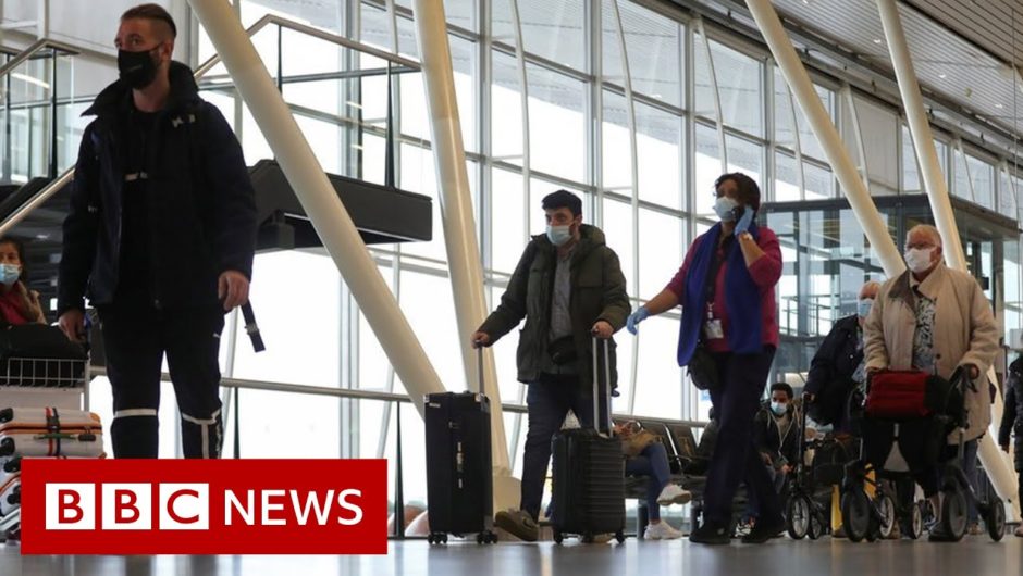 Air passengers have new variant in Netherlands – BBC News