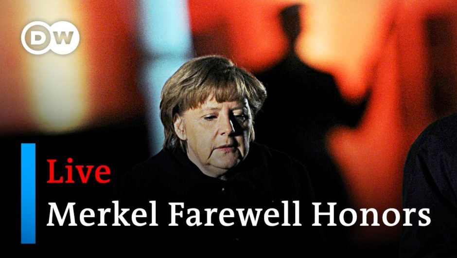 Watch live: Farewell honors for Angela Merkel – live coverage from the ceremony in Berlin