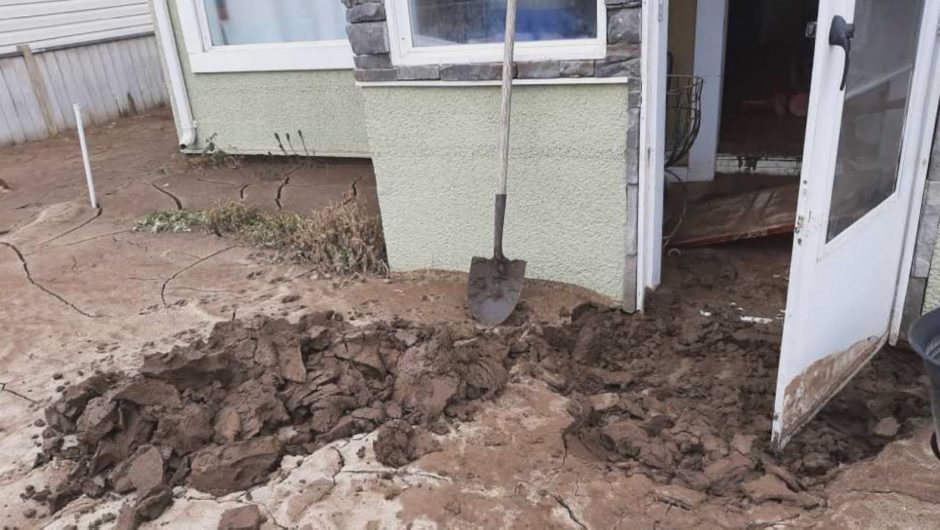 Merritt, B.C., woman returns home to find everything covered in mud