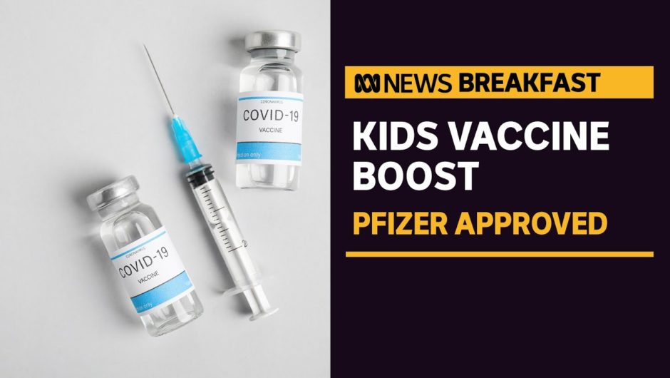 COVID vaccines provisionally approved in Australia for kids aged five to 11 | ABC News