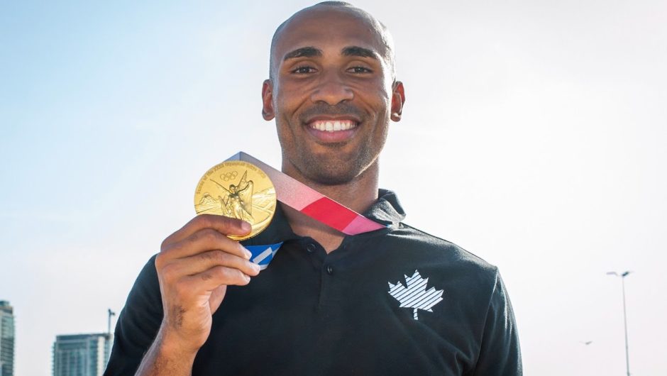 Olympic decathlete Damian Warner crowned Canada's top athlete of 2021