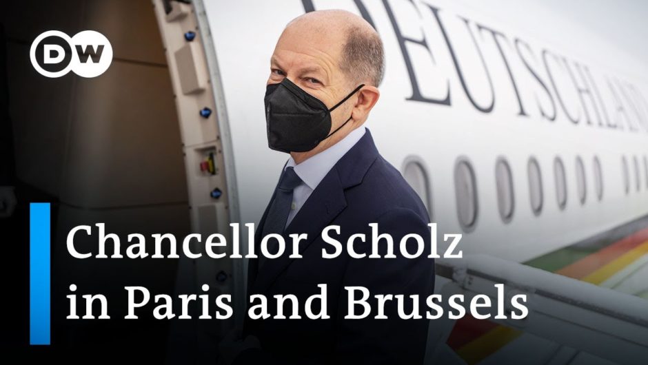 Scholz eyes stronger EU in first trip abroad as chancellor | DW News