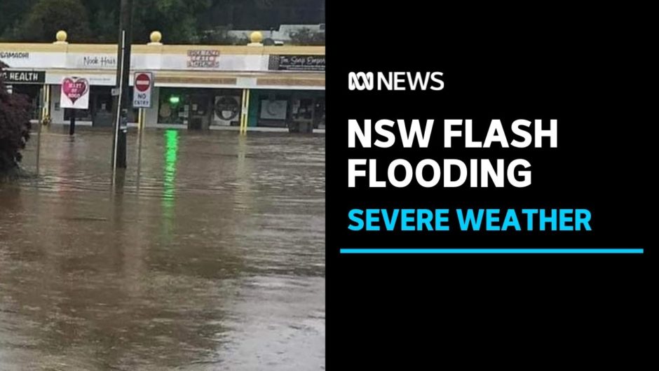 Heavy rain and severe thunderstorms across New South Wales south coast | ABC News