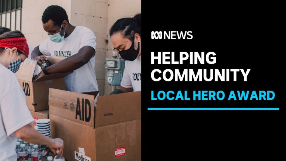 Local hero who provided food for locked down public housing residents recognised | ABC News