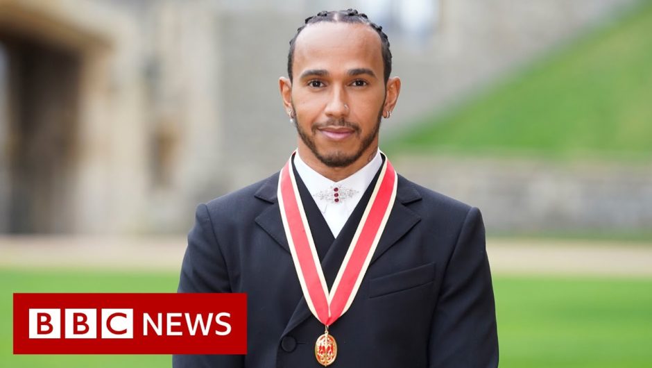 Formula 1's Lewis Hamilton knighted for services to motorsport – BBC News