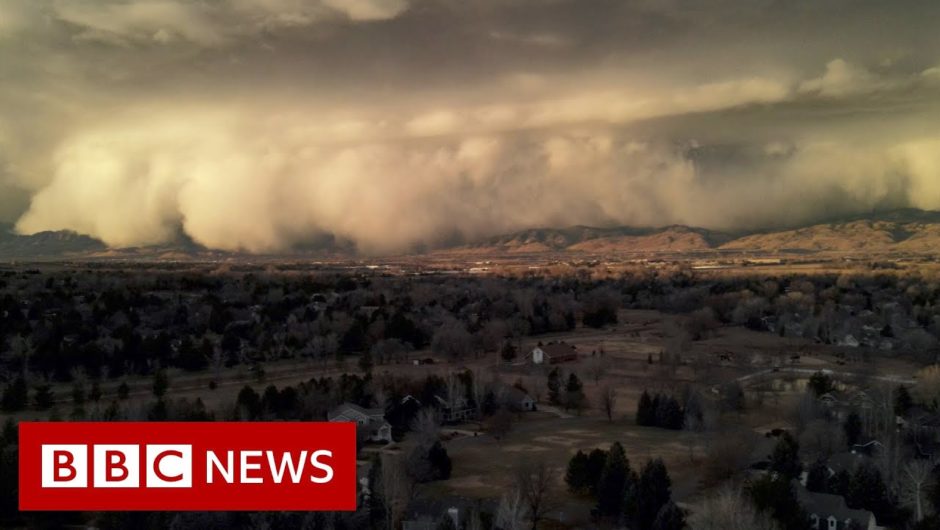 Dust storms and tornadoes hit the US Midwest – BBC News