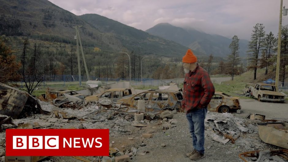 The Canadian town that burnt down in a day – BBC News