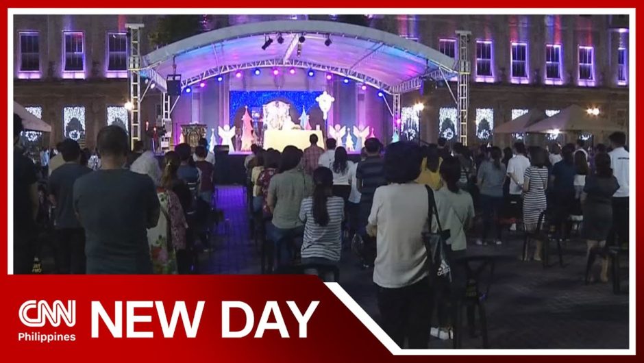 Some Catholic churches bring back 'Simbang Gabi' onsite celebrations