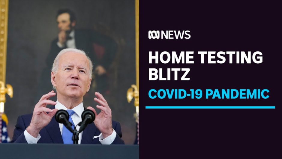 Joe Biden announces at-home COVID testing blitz, EU countries consider new restrictions | ABC News