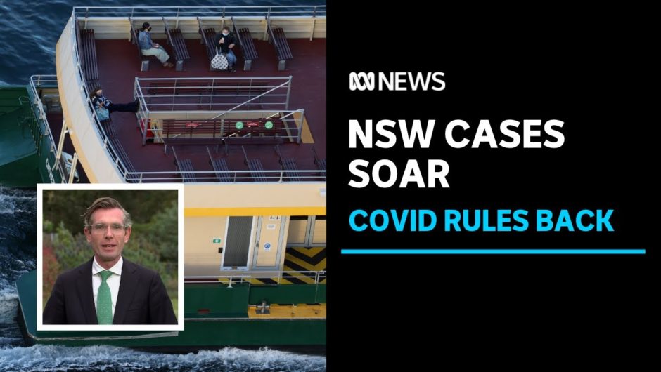 Masks, density limits reintroduced in NSW as state surpasses 5,000 cases | ABC News