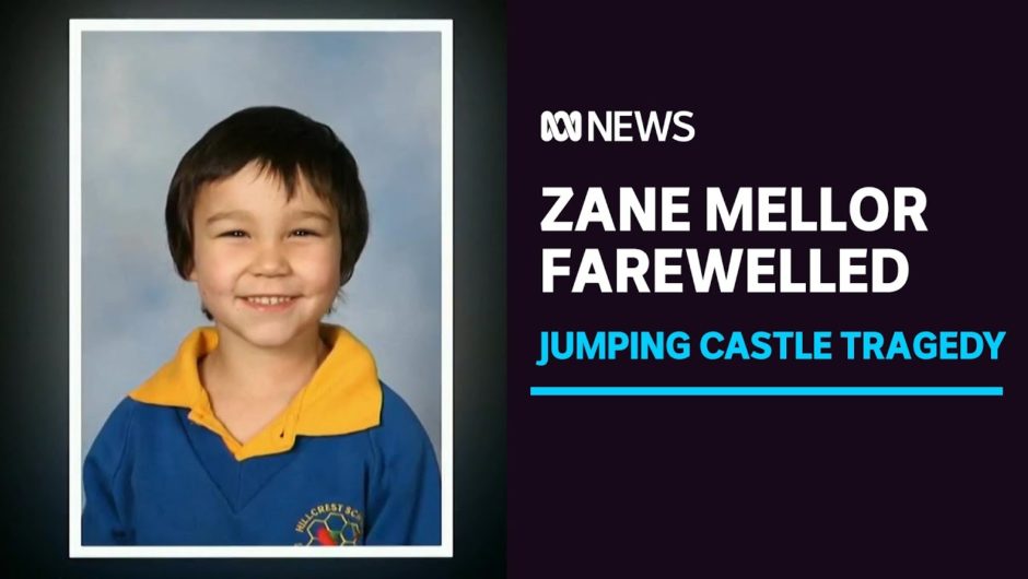 Tasmanian jumping castle victim Zane Mellor farewelled | ABC News