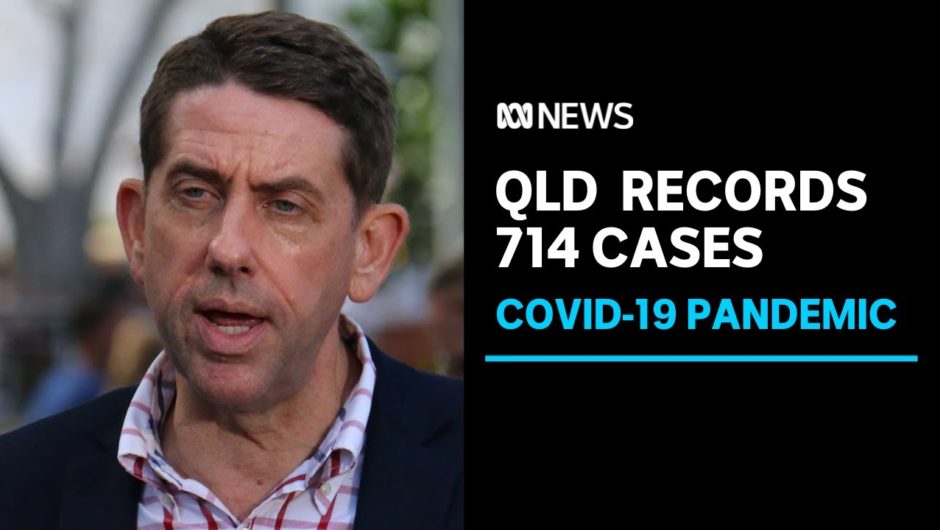 Queensland records 714 COVID-19 cases, none in ICU, with 75 per cent confirmed as Omicron | ABC News