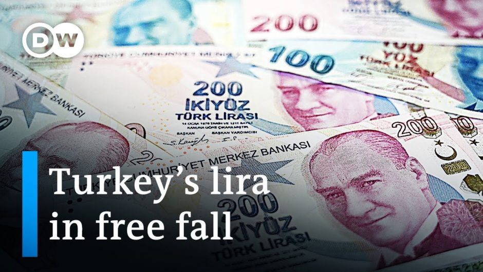 Lira loses 5% of value in a single day amid Erdoğan's 'economic war of independence' | DW News